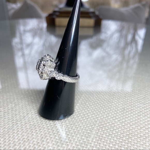 Judith Ripka sterling silver ring - Picture 4 of 13